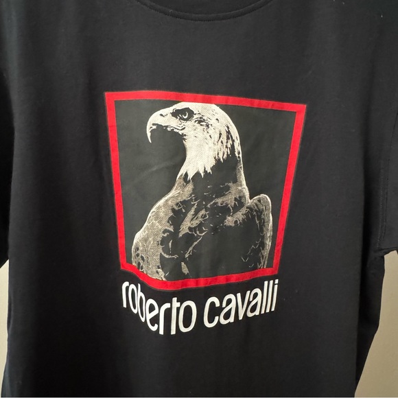 Extra Large Black Roberto Cavalli Shirt - Picture 2 of 4